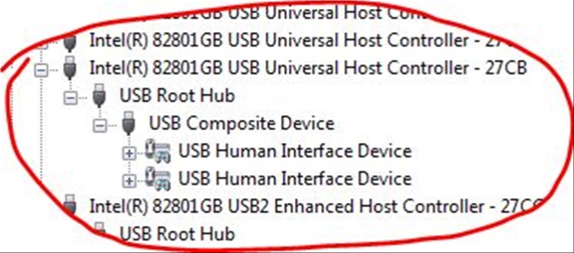 What is a USB composite device?